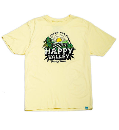 Happy Valley T-Shirt Mens LEMONADE XS